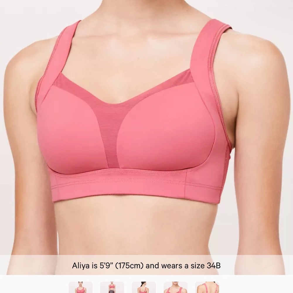 Lululemon Athletica Coral Sports Bra